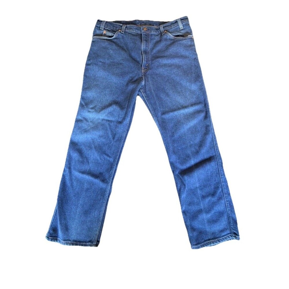Vtg 1990 Levis 610 Jeans Made in USA Fits 38x28 Red Tab High Rise Tapered 40x30